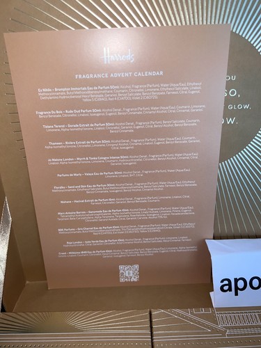 Calendario de Adviento Harrods 12 Días de Fragancia 2025 Nuevo en Caja Original Reino Unido - Imagen 2 de 4