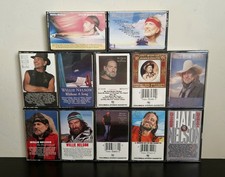 Willie Nelson 12 Cassette Lot excellent condition 