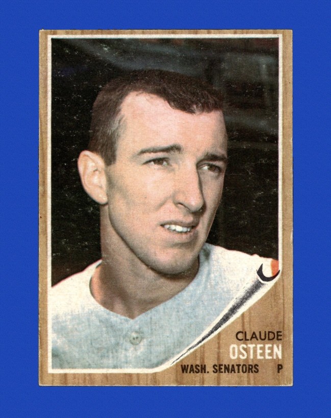 1962 Topps Set-Break #501 Claude Osteen EX-EXMINT *GMCARDS*