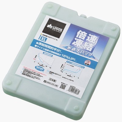 LOGOS Sub Zero Ice Pack 1200g Double Speed Freezing Cooler Camping Lunch Box