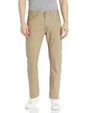 LEVI'S W36/L30 MEN'S 559 RELAXED STRAIGHT JEANS TIMBERWOLF TWILL