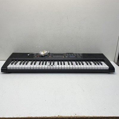 BCP Electronic Keyboard SKY3160 Black 61 Keys Handwritten Note Labels Power