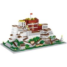 10000pcs Bricks Potala Palace 3D Plastic Model Architecture Micro Bricks for ...