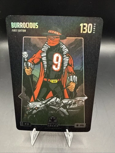 Bo Jackson Battle Arena Battlefoil Steel Burrocious #BF-20 Joe Burrow