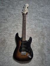 Fender Squier Affinity Stratocaster HSS Black Sunburst Electric Guitar