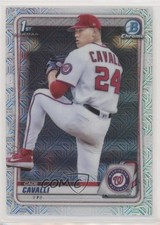 2020 Bowman Draft Chrome Mojo Refractor Cade Cavalli #BD-24 0jx5