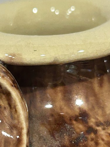 Keramik Vase 4 1/2" hoch 1904? - Bild 12 von 22
