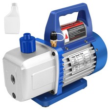 Motor Tech Vacuum Pump 4 Cfm 1/3 Hp HVAC for R12 R22 R134a R502 Auto AC Kit