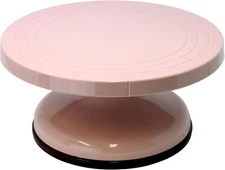 Creative Hobbies 10.5 Inch Rotating Cake Decorating Turntable - Pink 