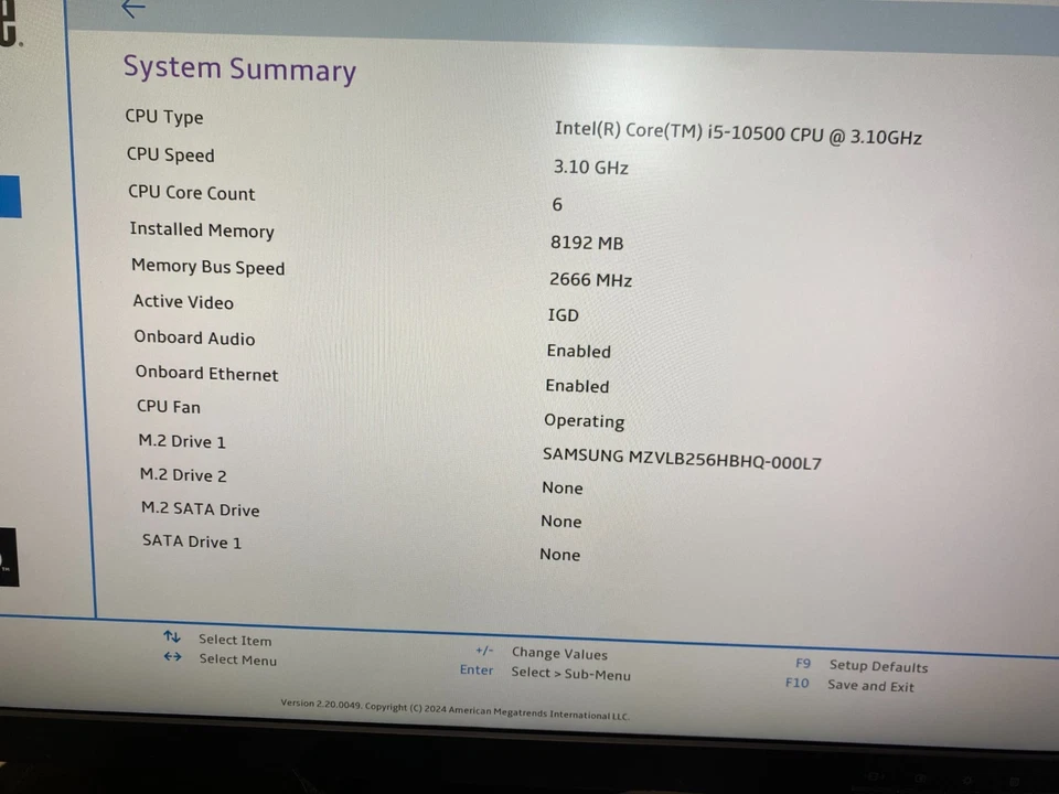 Lenovo ThinkCentre M90Q Tiny i5-10500 3.10GHz 16GB DDR4 256GB NVMe WiFi - Image 4 of 4