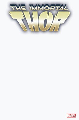 Immortal Thor #1 Blank Variant Cover