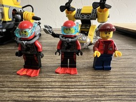 LEGO CITY: Deep Sea Explorers Incomplete LOT 60092 60093 60095