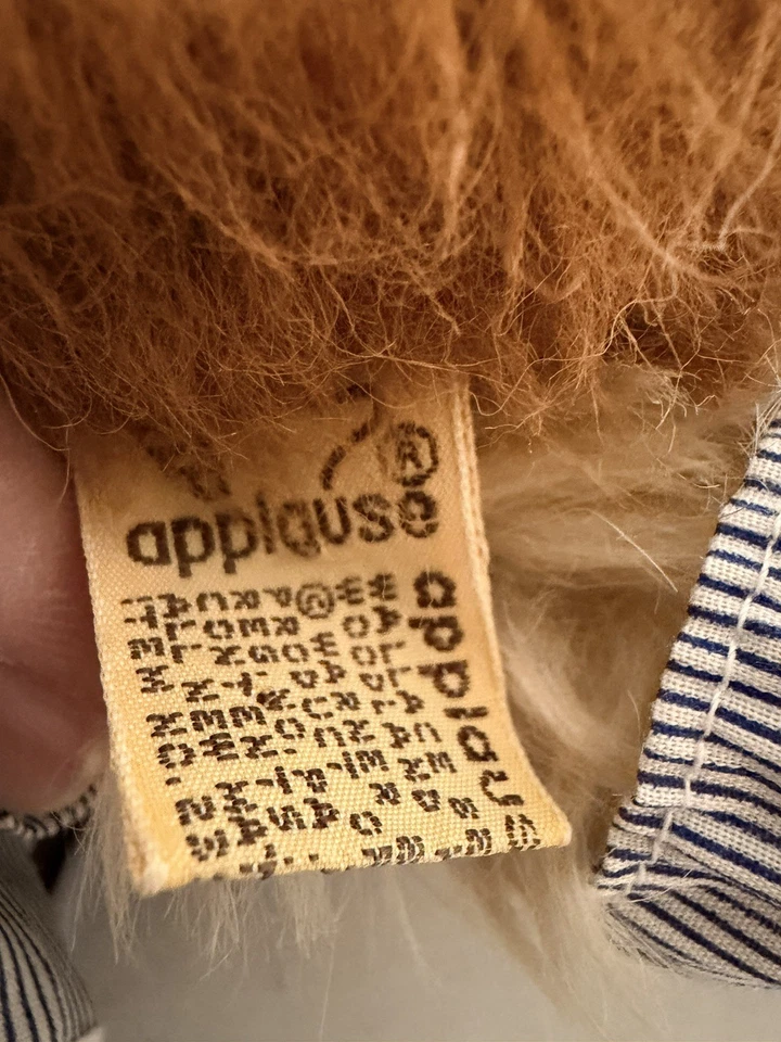 Gizmo Gremlins clásico vintage 10 pulgadas Animal de peluche de Applause 1984 con pijama Foto 3 de 4