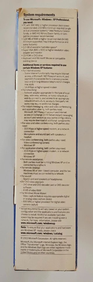 Microsoft Windows XP Professional Upgrade Academic Version Software Pack - Used! - Image 4 of 4