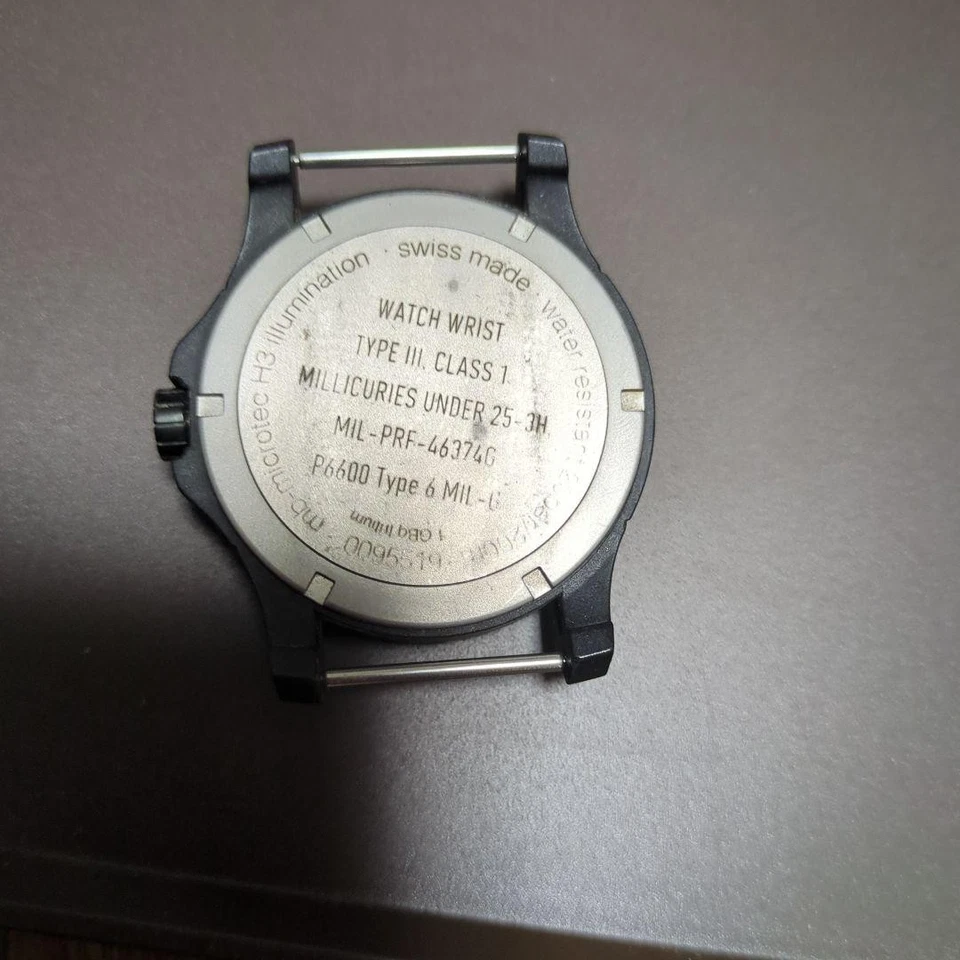 Traser P6600 TYPE6 MIL-G Quartz W.R.20BAR Men's Watch Swiss Made Preowned - Image 3 of 4