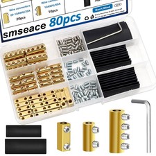 80Pcs Wire Connectors 6/8/10 Gauge with Heat Shrink Tubes  Wrench - Quick Splic