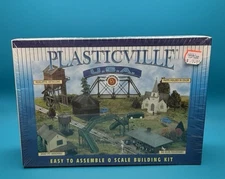 VTG NEW SEALED Plasticville O Scale Railroad People Kit w/ Paint & Brush 45988