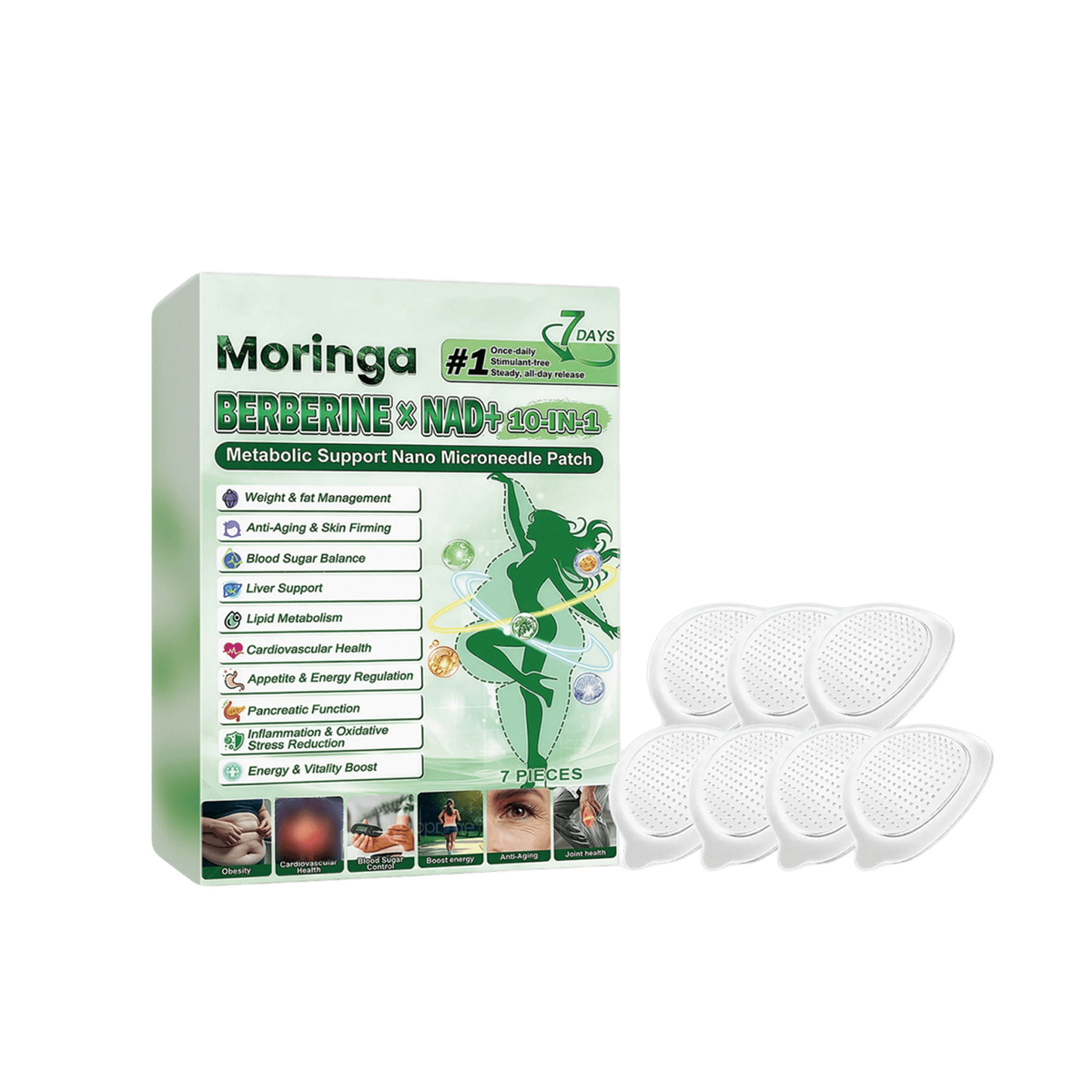 InsLemon Moringa Berberine AMPK 10-in-1 Metabolic Support Nano