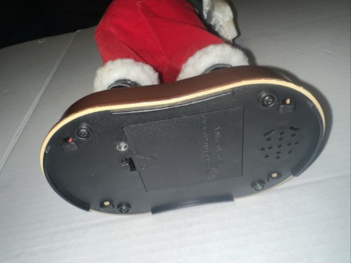 Hip Swinging Santa Claus Coming to Town 1998 Vintage Animated Dancing Santa getestet - Bild 4 von 4