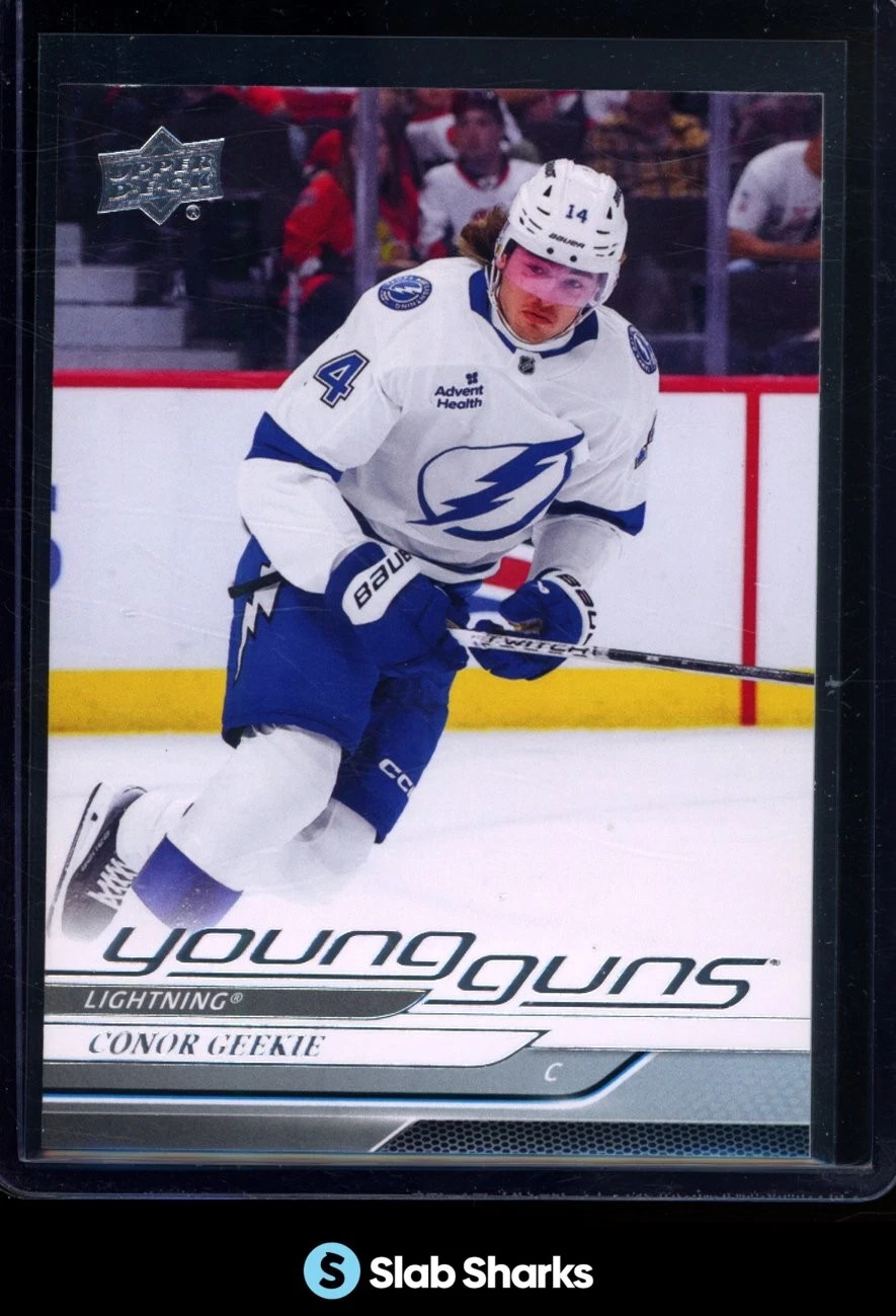 Conor Geekie trading card