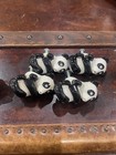 Vintage Animals Drawer Pulls Handles Cabinet Knobs Ceramic set of 10 — photo 4