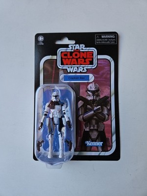 Hasbro Star Wars The Vintage Collection Clone Wars Captain Rex Action Figure