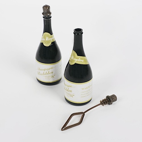 72 Green Small Champagne Wedding Bubble Favors Party Decorations Supplies SALE - Picture 5 of 9