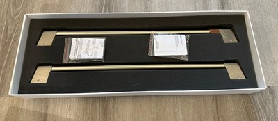 CAFE/GE BRUSHED Stainless Handle KIT FOR 30  WALL OVENS Not Bronze!