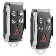 2 Key Fob Remote for 2009-2015 Jaguar XK XKR XF 6W83 15K601 EB KR55WK49244