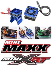 GPM ALLOY BL-2S VXL-3S ESC & MOTOR COOLING FAN FOR TRAXXAS MINI MAXX MINI XRT
