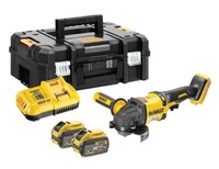 5035048734438 Dewalt DCG418X2-QW Winkelschleifer 125Mm 54V FV 2X9Ah Schwarz, Gel