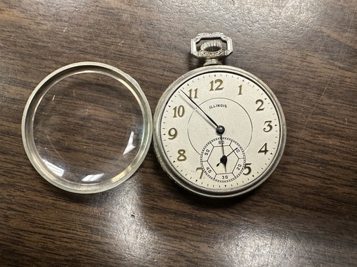 Illinois Pocket Watch Model 1 Grade 121 12s 21j-Runs - Picture 5 of 5