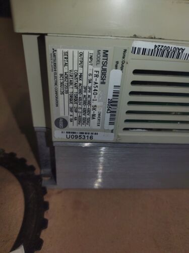 Mitsubishi FR-A540-1.5K-NA Servo Drive A500 - Picture 2 of 6