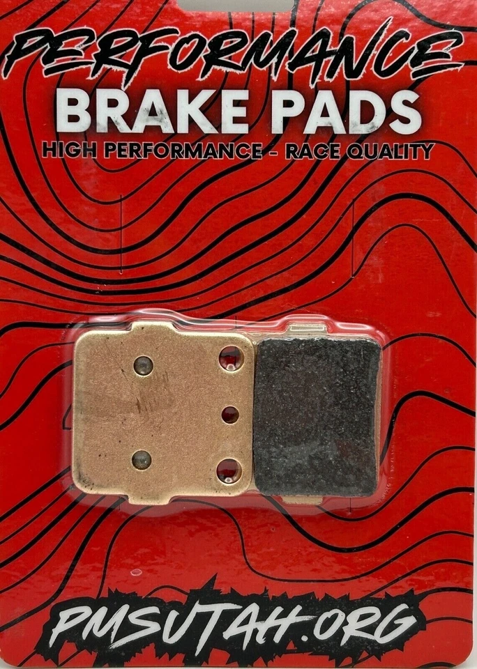 1989 Yamaha YZ125 YZ250 YZ250WR YZ 250WR 250 125 Pastilha de Freio 1 Conjunto de Pastilhas Traseiras - Imagem 3 de 4