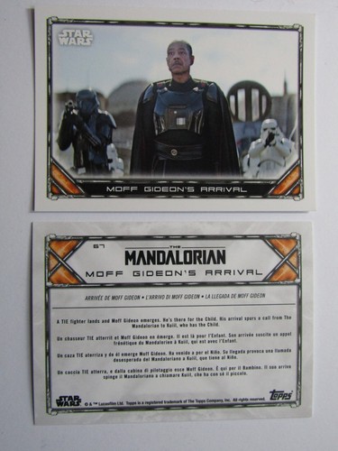 Topps 2020 Star War The Mandalorian Season 1 Base Card Choice - Picture 72 of 168