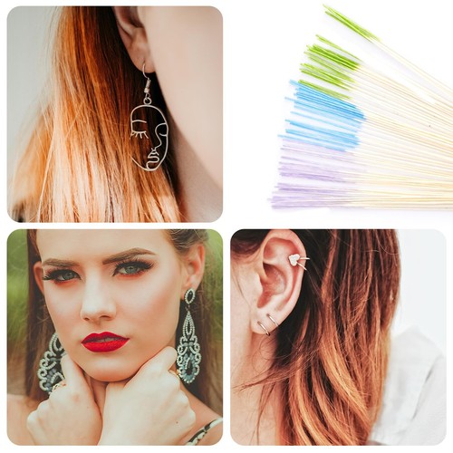 180 PCS Ear Care Kit - Disposable Piercing Cleaners (3 Colors) - Picture 3 of 7