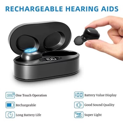 Super light weight portable G400 intelligent hearing aid