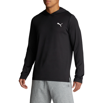 PUMA performance pullover hoodie GRAY Large for sale online | eBay