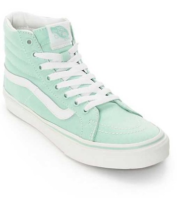 green high top vans