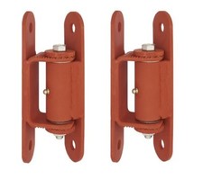 Liftmaster 3150P Adjustable Gate Hinge Bolt Gate, Bolt Post (Prime Coated) Pair