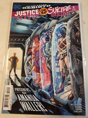 Justice League vs Suicide Squad #3 2017 DC COMIC BOOK 9.6 V10-111 | eBay