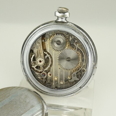 Rare! REGULATEUR Pocket Watch Men's no fusee duplex chronometer repeater RAR