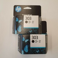 2X Hp 303 Tintenpatrone Schwarz T6N02AE Tinte Tintenpatronen Original Drucker