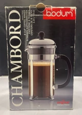Bodum Chambord 8-Cup French Press Coffeemaker - Black - FREE SHIPPING
