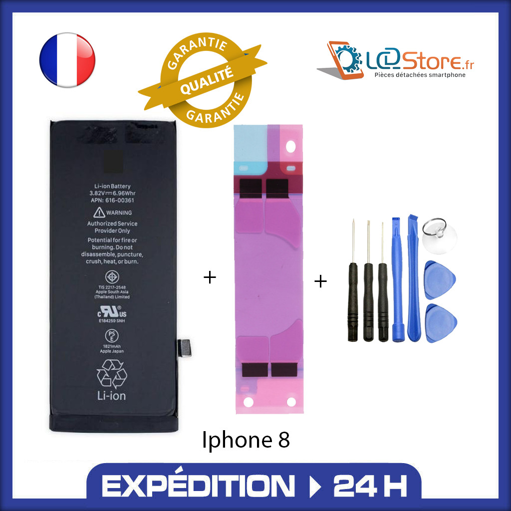 Batterie interne IPhone 6 6s 7 8 Plus X XS 11 12...