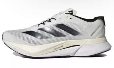Adidas Adizero Boston 12 Low Mens Running Shoes White ID4236 Adidas Adizero Boston 12 Low Mens Running Shoes White ID4236