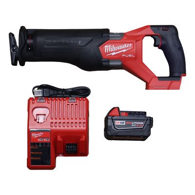Milwaukee FUEL 2821-20 M18 18V Brushless Reciprocating Saw Sawzall Kit