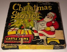 Vintage, Castle Films 819 'Woody Plays Santa' Christmas Stories 8 mm Film.