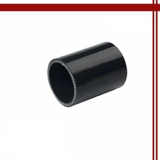 2.5" 3-ply Straight 63mm Turbo/intake High Temp Silicone Coupler Black Hose