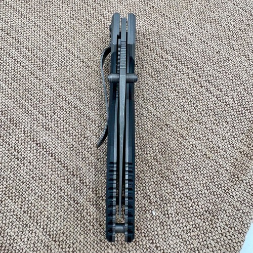 Kabar 3073 Warthog Folder Serrated Pocket Knife Stainless Steel Combination Bld - Picture 4 of 5